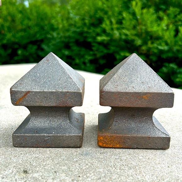Iron Finials, Fence Toppers, Gate Toppers, matching set of two - Picture 1 of 7
